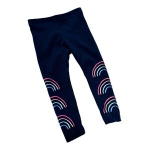 Tea Collection 12-18M Rainbow Baby Leggings in Navy